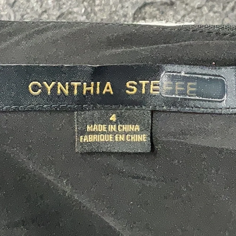 Cynthia Steffe Courtney Shift Dress 4 Small Green Blue Tweed Crew Aztec Spring - Picture 8 of 9